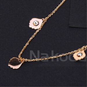 750 Rose Gold CZ Delicate Hallmark Tanmaniya RTM542