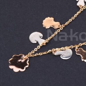 18KT Rose Gold CZ Hallmark Fancy Tanmaniya RTM488