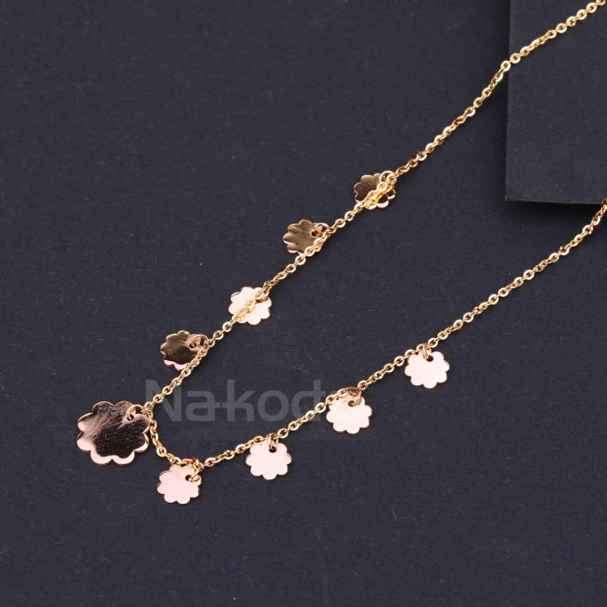 18KT Rose Gold CZ Hallmark Designer Tanmaniya RTM490