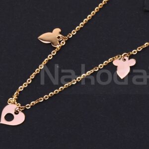 750 Rose Gold CZ  Hallmark Tanmaniya RTM539