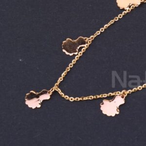 18KT Rose Gold CZ Hallmark Classic Tanmaniya RTM486