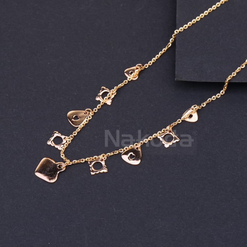 18KT Rose Gold CZ Hallmark Tanmaniya RTM485