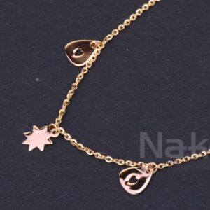 18KT Rose Gold CZ Fancy Tanmaniya RTM482