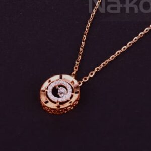 18KT Rose Gold CZ Classic Tanmaniya RTM474