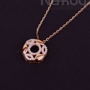 18KT Rose Gold CZ Tanmaniya RTM472