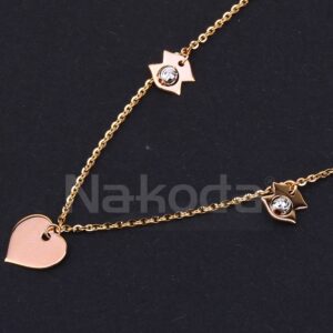 750 Rose Gold Hallmark Stylish WOMEN'S  Tanmaniya RTM530