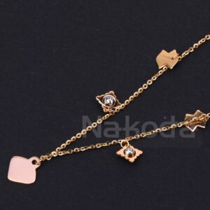750 rose gold hallmark fANCY wOMEN'S  tanmaniya RTM528