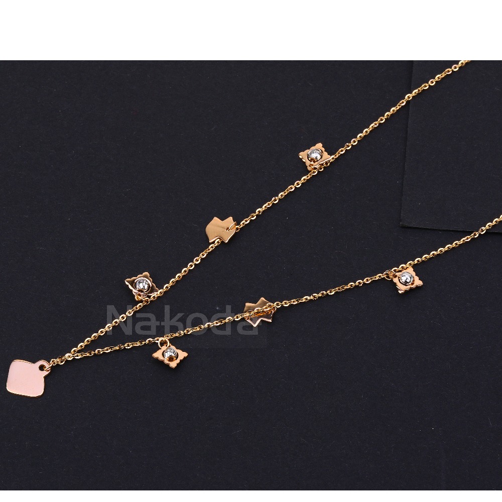 750 rose gold hallmark fANCY wOMEN'S  tanmaniya RTM528
