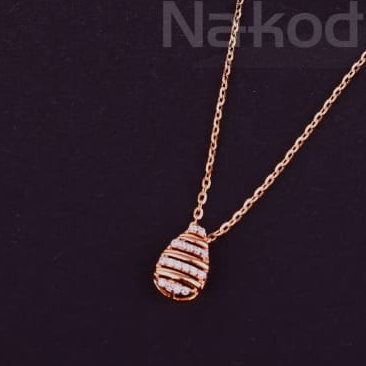18KT Rose Gold Exclusive Tanmaniya RTM461 - Image 2