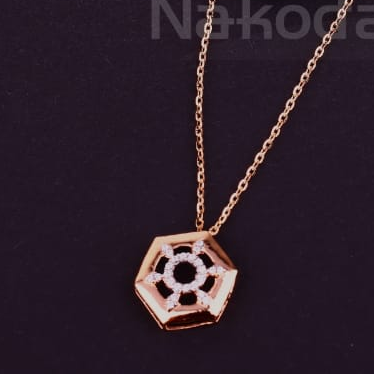 18KT Rose Gold Designer Tanmaniya RTM459 - Image 2