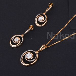 750 Rose Gold Women's Designer Hallmark Tanmaniya RTM525