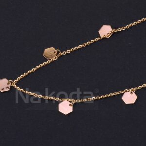 750 Rose Gold Women's Hallmark Tanmaniya RTM523