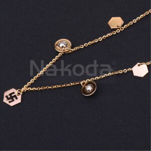 750 Rose Gold Stylish Ladies Tanmaniya RTM522