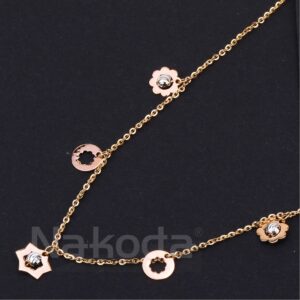 750 Rose Gold fancy Ladies Tanmaniya RTM520