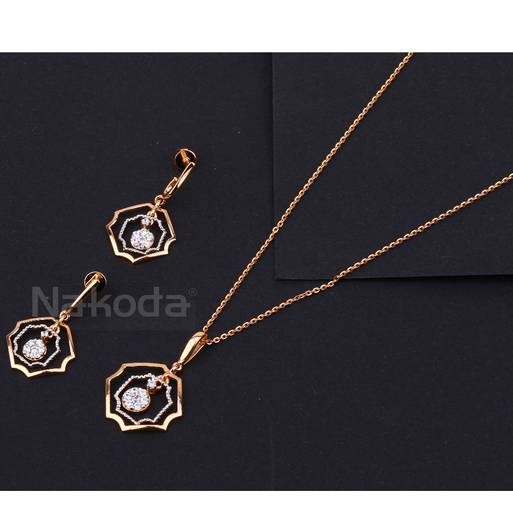 750 Rose Gold Exclusive Ladies Tanmaniya RTM519