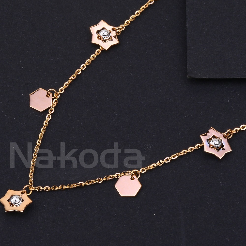 750 Rose Gold Classic Ladies Tanmaniya RTM516 - Image 2