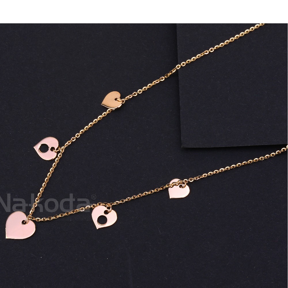750 Rose Gold CZ Exclusive Ladies Hallmark  Tanmaniya RTM511