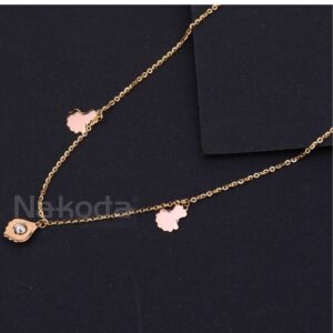 750 Rose Gold CZ Delicate Ladies Hallmark  Tanmaniya RTM510