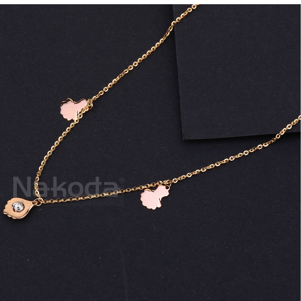 750 Rose Gold CZ Delicate Ladies Hallmark  Tanmaniya RTM510