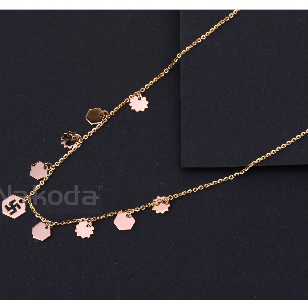 750 Rose Gold CZ Classic Ladies Hallmark  Tanmaniya RTM508