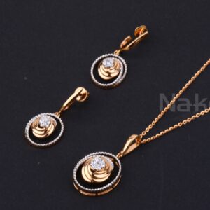 750 Rose Gold Women's Gorgeous Hallmark  Tanmaniya RTM506