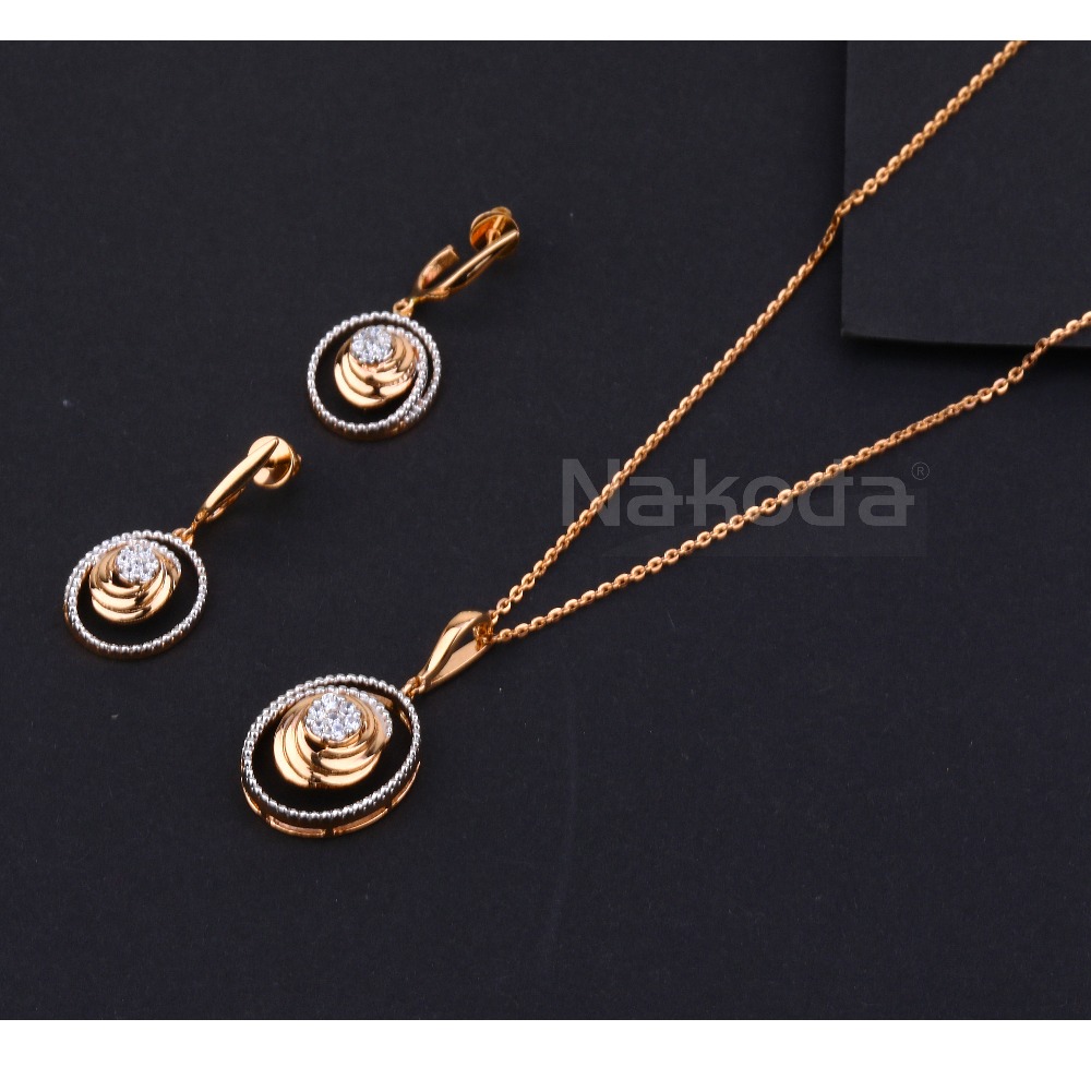 750 Rose Gold Women's Gorgeous Hallmark  Tanmaniya RTM506