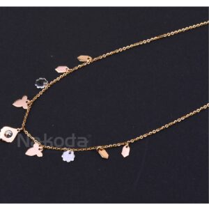 750 Rose Gold Women's Fancy Hallmark  Tanmaniya RTM504