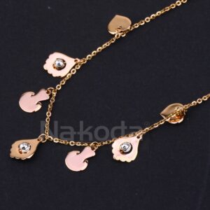 750 Rose Gold Women's Delicate Hallmark  Tanmaniya RTM502