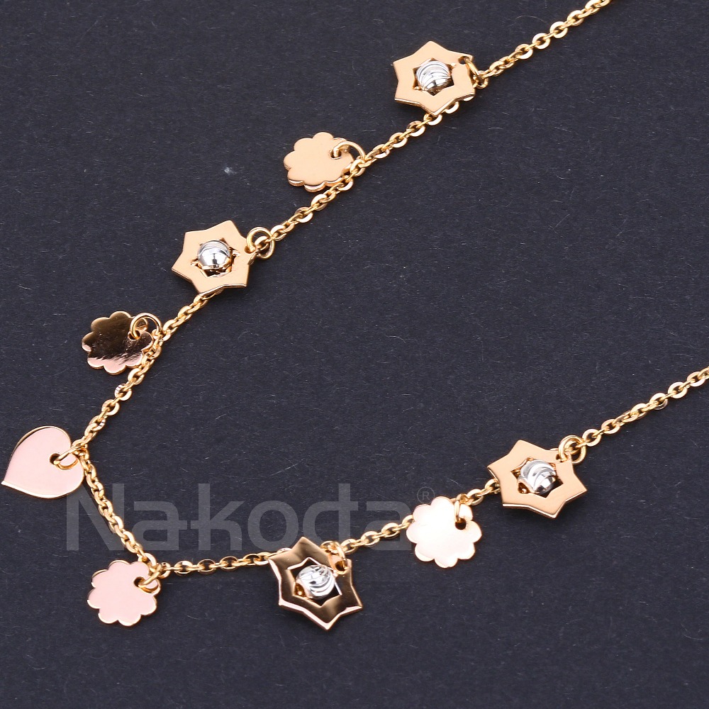 750 Rose Gold Stylish Ladies Tanmaniya RTM498 - Image 2