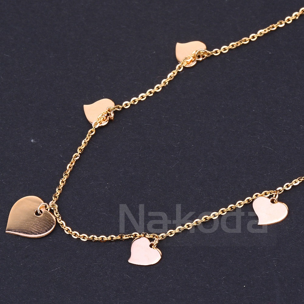 750 Rose Gold fancy Ladies Tanmaniya RTM496 - Image 2