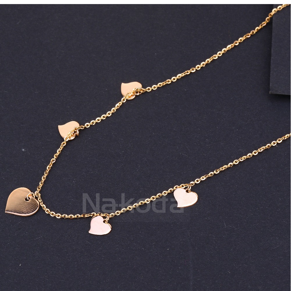 750 Rose Gold fancy Ladies Tanmaniya RTM496