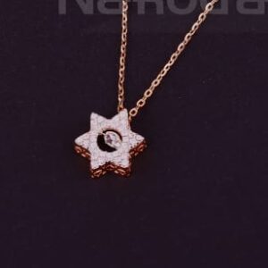 750 Rose Gold CZ Stylish Tanmaniya RTM448