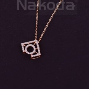 750 Rose Gold CZ Gorgeous Tanmaniya RTM449
