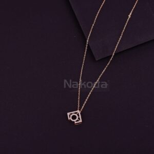 750 Rose Gold CZ Gorgeous Tanmaniya RTM449