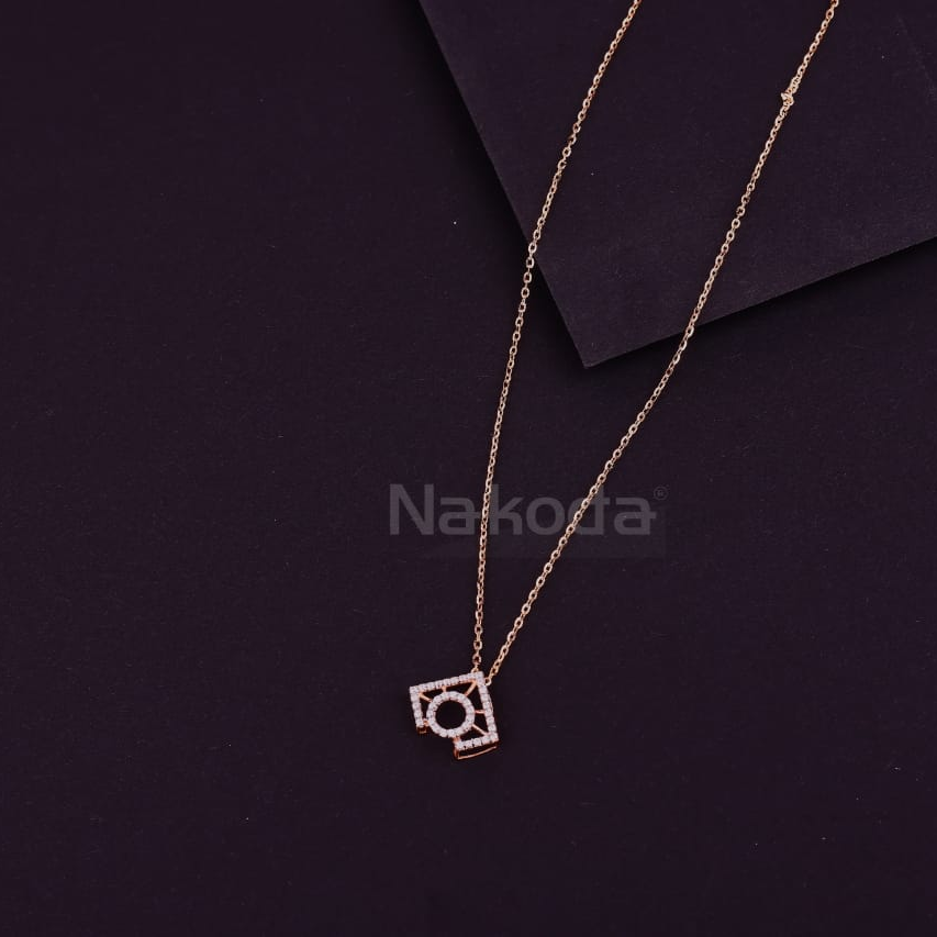 750 Rose Gold CZ Gorgeous Tanmaniya RTM449