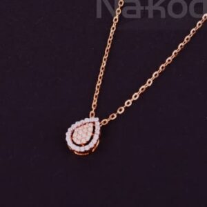 750 Rose Gold CZ Fancy Tanmaniya RTM450