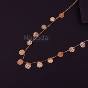 750 Rose Gold CZ Exclusive Tanmaniya RTM451