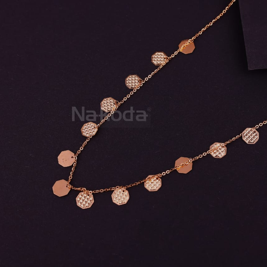 750 Rose Gold CZ Exclusive Tanmaniya RTM451
