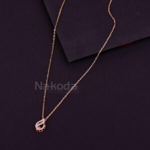 750 Rose Gold CZ Tanmaniya RTM455