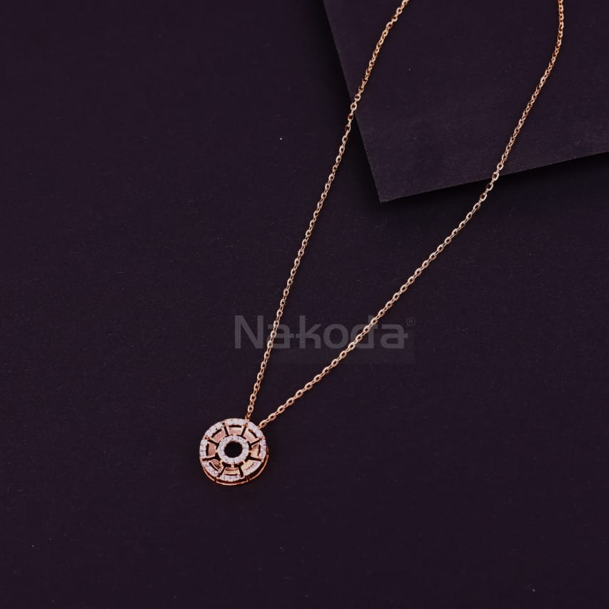 750 Rose Gold Hallmark Fancy Tanmaniya RTM431