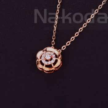 750 Rose Gold Hallmark Designer Tanmaniya RTM433 - Image 2