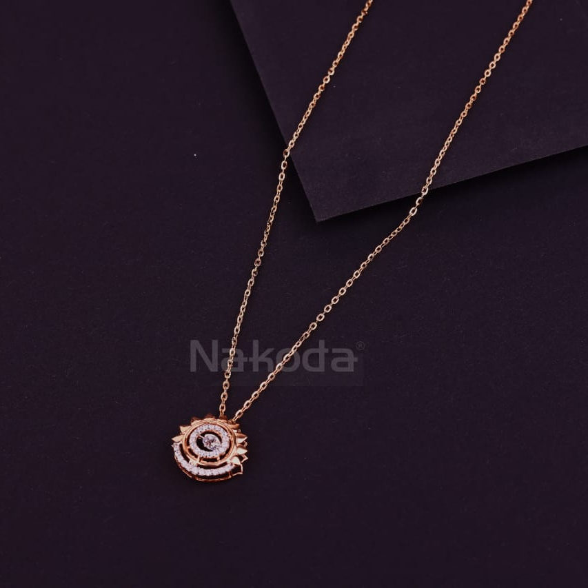 750 Rose Gold Hallmark Delicate Tanmaniya RTM434