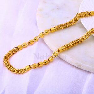 916 Gold CZ Gorgeous Mens Choco chain MCH758