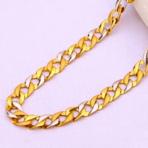 916 Gold Hallmark Delicate Mens Choco Chain MCH750