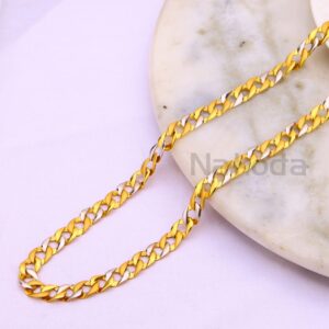916 Gold Hallmark Delicate Mens Choco Chain MCH750