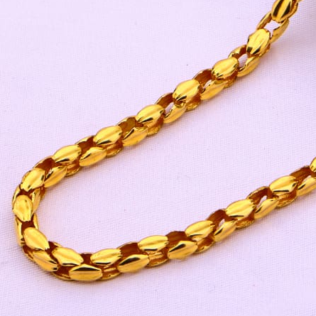 916 Gold Exclusive Mens Choco Chain MCH745 - Image 2