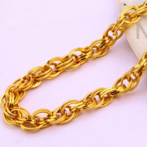 916 gold fancy mens choco chain mch744