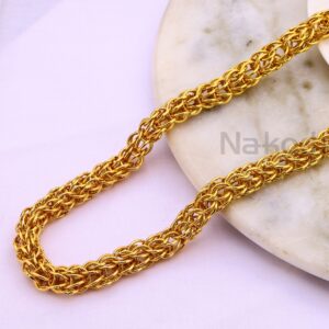 22kt gold cz hallmark gorgeous mens choco chain mch705