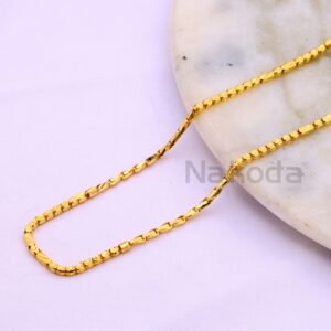 22kt gold cz hallmark fancy mens choco chain mch704