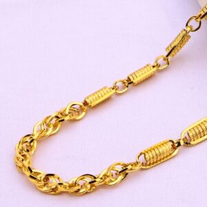 22kt gold cz hallmark exclusive mens choco chain mch703